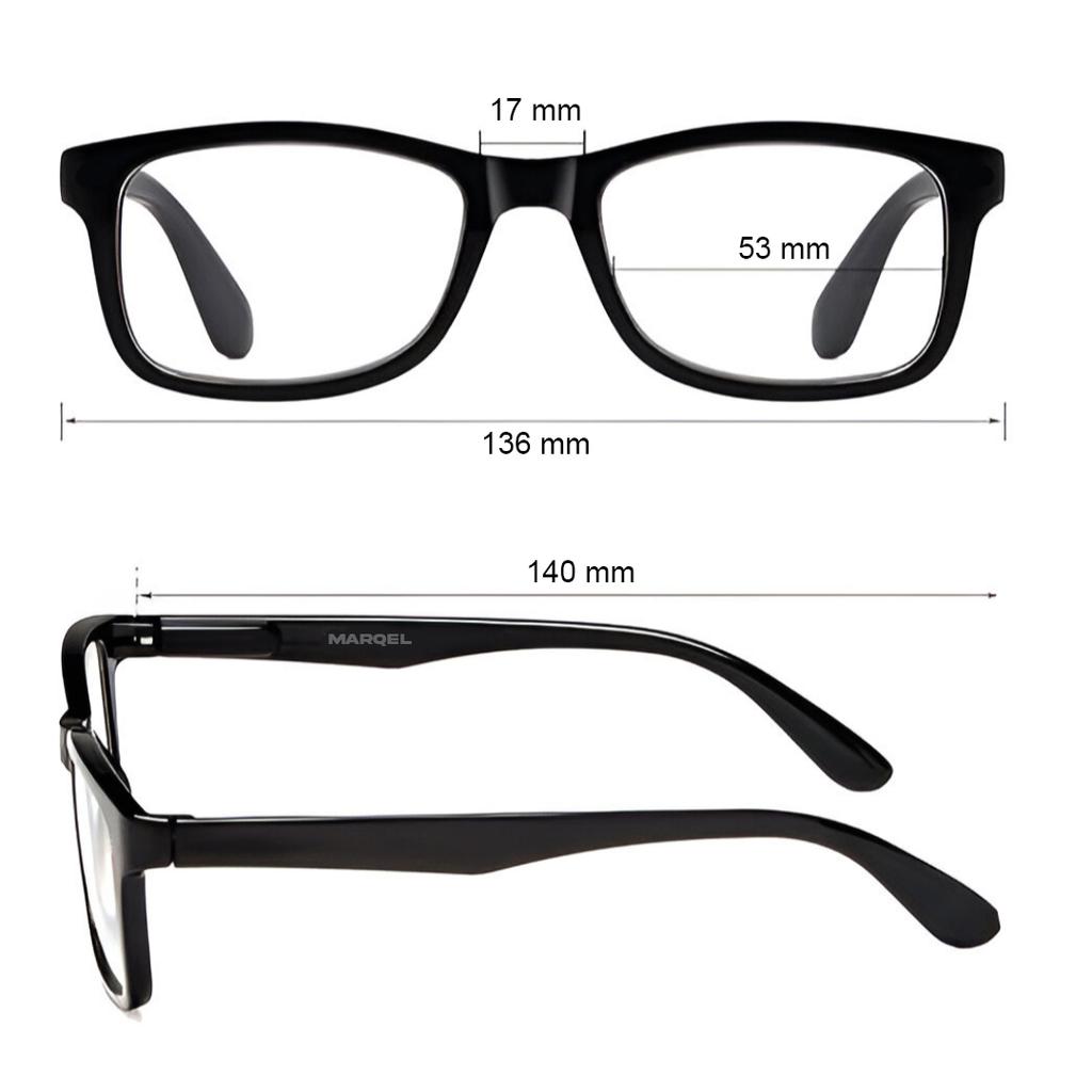 Компактные очки для чтения, блокирующие синий свет, компьютерные очки MARQEL Readers MA001