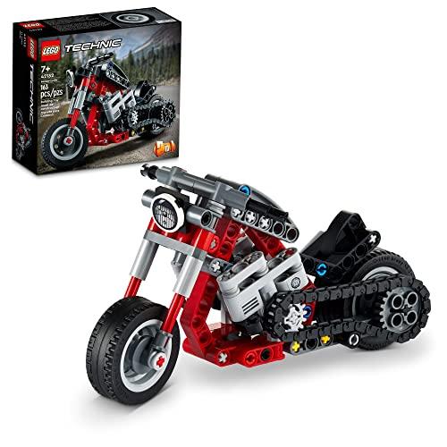 Набор для сборки мотоцикла LEGO Technic для приключенческого велосипеда 42132, модель игрушечного мотоцикла 2 в 1