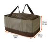 Heavy-Duty Firewood Carrier Bag - Large Capacity Log Transporter with Sturdy Handles, Durable Oxford cloth Material