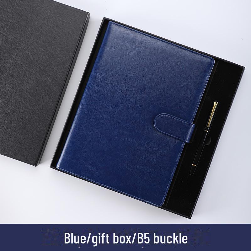 Блокнот формата А5 с кожаной обложкой премиум-класса и отрывными листами - толстый офисный блокнот формата В5