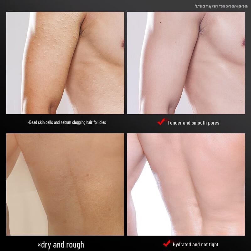 Hefengyu Мужской отшелушивающий гель для душа с морским ароматом