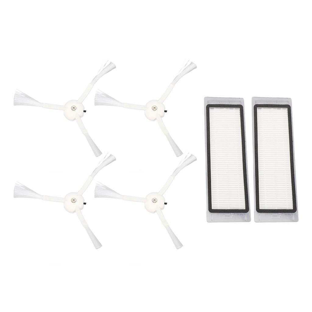 Набор вакуумных фильтров и боковых щеток Эффективная уборка Оптимальная производительность Долгий срок службы АБС-пластик Резина для S50 S51