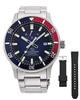 Часы Orient Star Sports Diver Наручные, Водонепроницаемость 200м (Соответствует ИСО), с силиконовым ремешком, 50-часовой запас хода, RK-AU0306L, Мужские