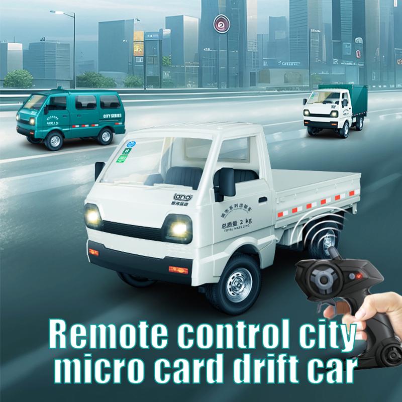 RC Truck Drift Car 2.4G Remote Control transport vehicle Cars Trucks with door open lights sounds Toys for Boys Kids Children