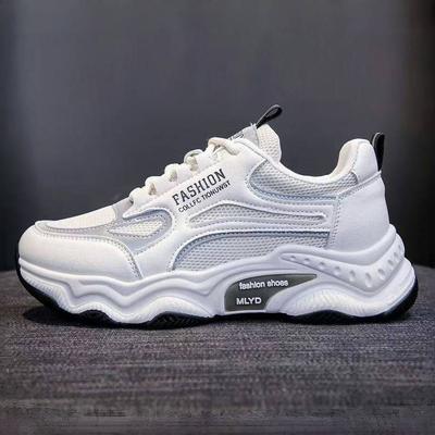 Производитель 2025 женская обувь весна новая дышащая сетчатая обувь кроссовки на платформе женская повседневная спортивная обувь