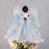 New Decoration Festive Xmas Christmas Tree Angel Pendant Topper Angel Fairy