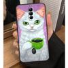 Cute Animal Cat Coffee Case For Nubia Red Magic 6S 7S Pro 6 7 8 9 10 Pro 5G 6R RedMagic 8S 9S 8 9 10 Pro Plus Coque