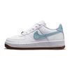 Кроссовки Air Force 1 LV8 GS Indigo Kids белые черные обсидиановые DA3093-100