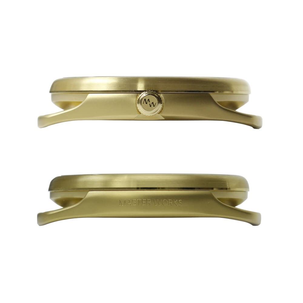 Часы Masterworks Quattro 003, часы, сделанные в Японии, кварцевые, 39 мм, кожаный ремешок, часы [MASTER WORKS] MW06YB-ECLBO8, мужские, мужские