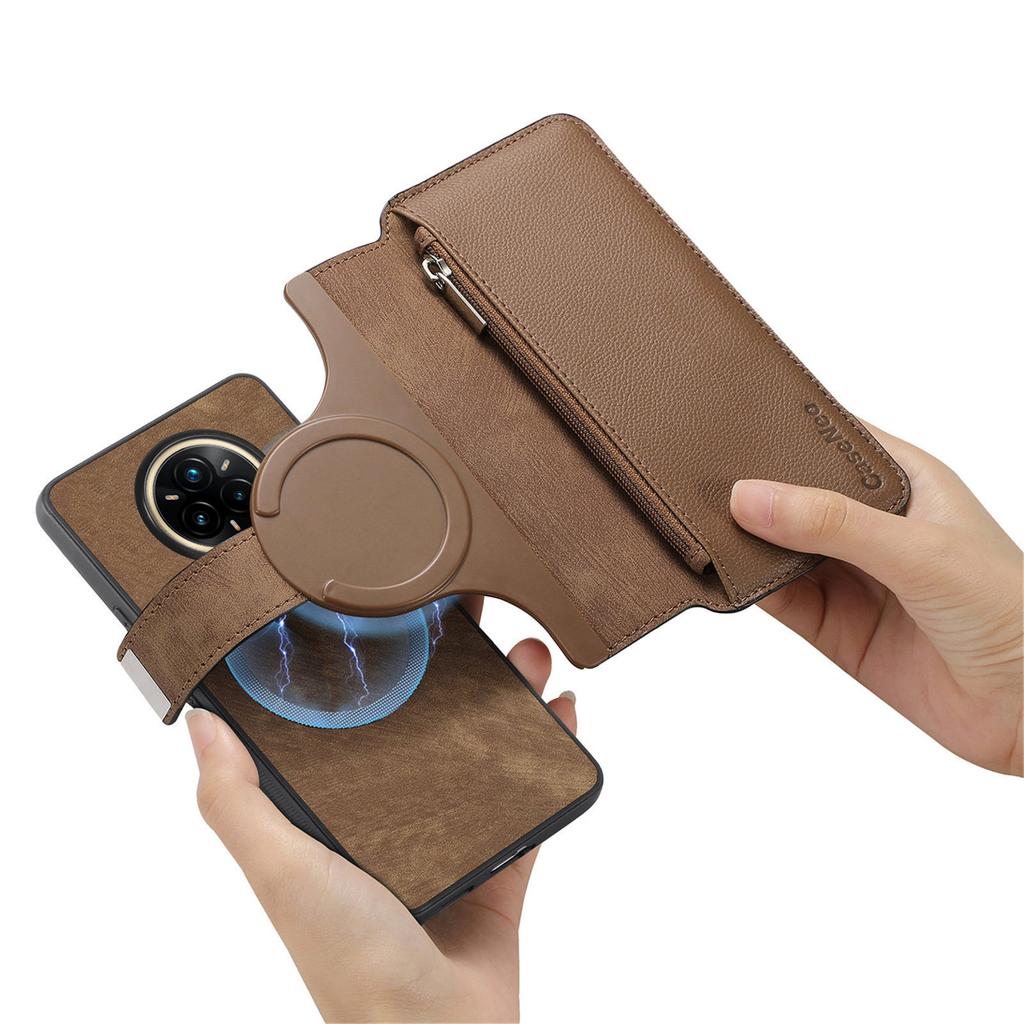 For Realme 14 Pro+ 5G Case CASENEO MW-02 Detachable Magnetic Leather Flip Phone Cover