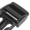 40 Pcs 17mm Side Release Buckles Plastic Flat Buckles Durable Mini Buckles  Pet Belt
