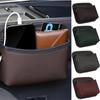 PU Leather Car Side Pocket Organizer, Universal Car Pocket Pouch Cell Phone Holder for Car, Car Seat Gap Filler Storage Accessories Organizer