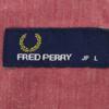 Fred Perry Длинные брюки L Красные Мужские Б/У