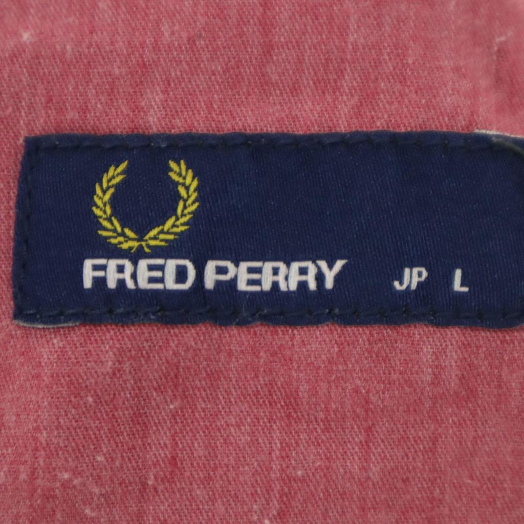 Fred Perry Длинные брюки L Красные Мужские Б/У