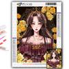 Popular 5D Diy Cross Stitch Cartoon Cute Noble Girl  Painting Full Drill Cross-Stitch Crafts Kit Wall Sticker Home Decor