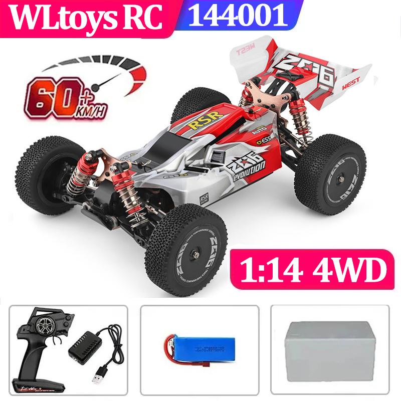 75 КМ/Ч WLtoys 124016 124017 60 КМ/Ч 144001 Электрический 4WD Пульт Дистанционного Управления Высокоскоростной Квадроцикл Дрифт RC Машины для Взрослых Игрушки