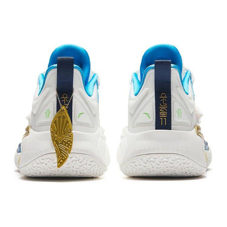 Anta Kai 1 Playoffs Pack - White China Release Men Sneakers Blue Dark-Blue 112421102S-10