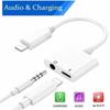 3.5mm Jack Lighting Audio Adapter For IPhone 14 13 12 11 Pro Max XS MAX XR Xs 7 8 Plus Earphone Charging Aux 2 In 1 Splitter