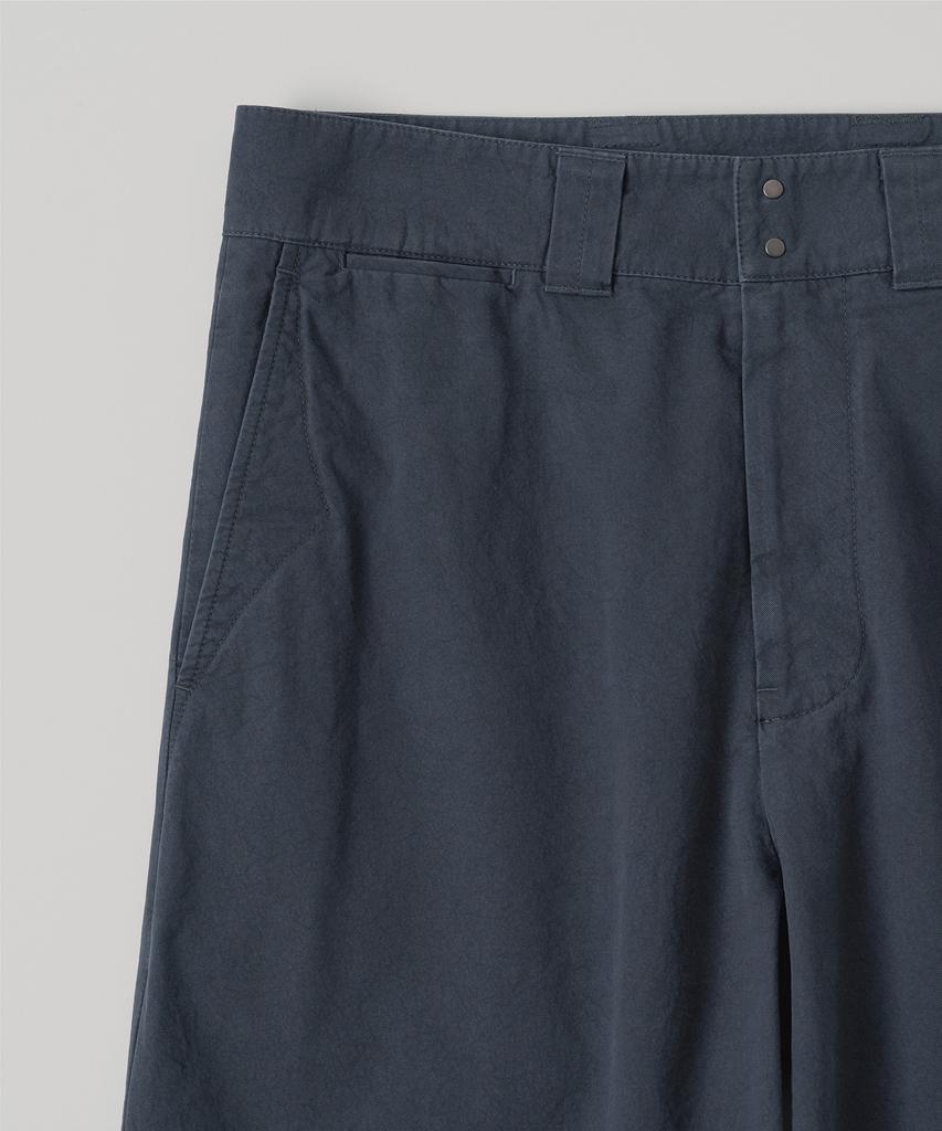 ANOTHER OFFICE [Aw] French Officer Pants (Dark Navy)