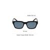 Dior Letter Logo Rectangular Sunglasses Unisex sunglasses Black DIORB23S1I10B8