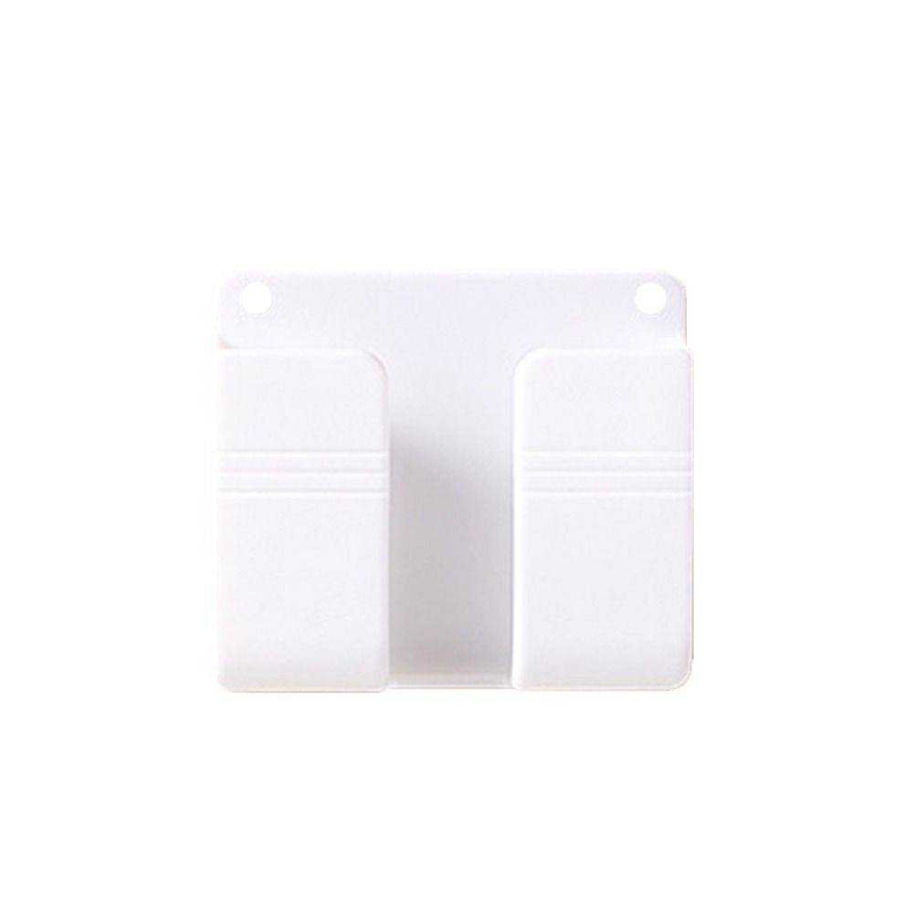 Box Punch Free Remote Control Mobile Phone Charging Hanging Holder Wall Mounted Plug Bracket