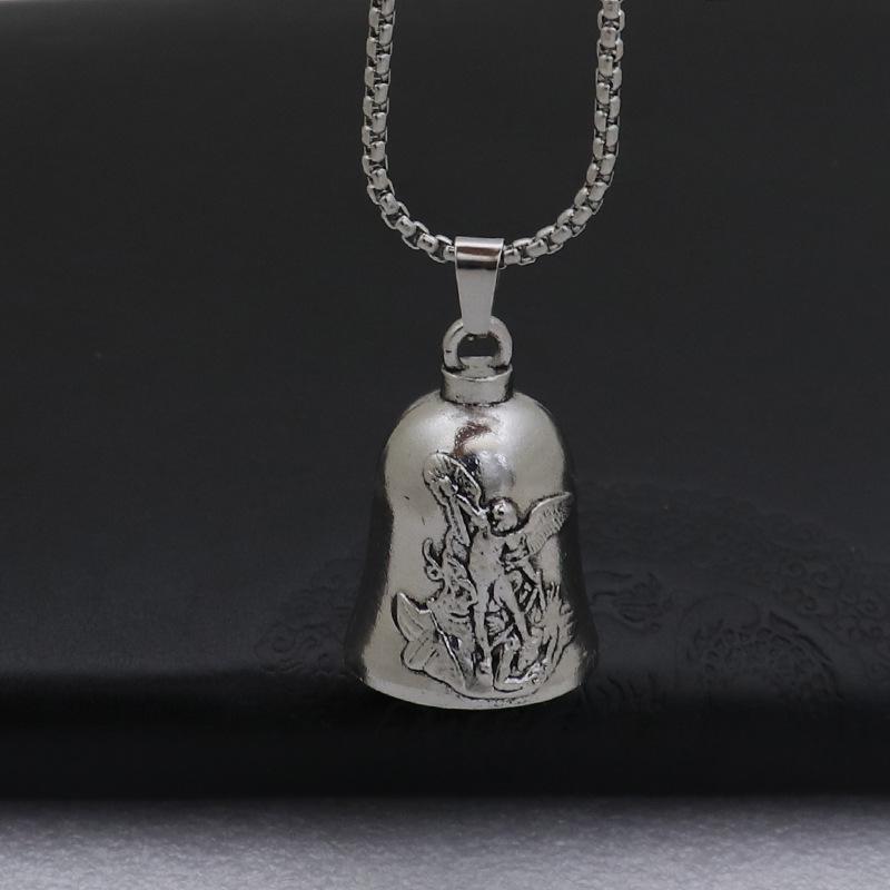 Ретро Металлический Брелок для Ключей с Подвеской-Колокольчиком - Украшение для Автомобиля и Сумки