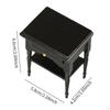 Dollhouse Miniature Bedside Table Accessory Side Scene Decoration