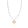 Pearl Necklace Women'S Opal Star Pendant Design Year High Temperament Clavicle Neck Chain