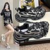 Casual Comfortable Trendy Flats Thick Sole Increased Height Versatile Sports Shoes New Casual Sports Running Shoes Size 35-40