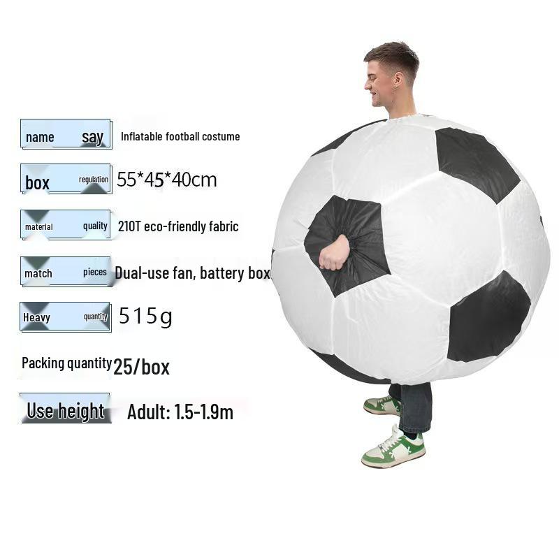 Надувной костюм толстого повара для трансграничной рождественской вечеринки