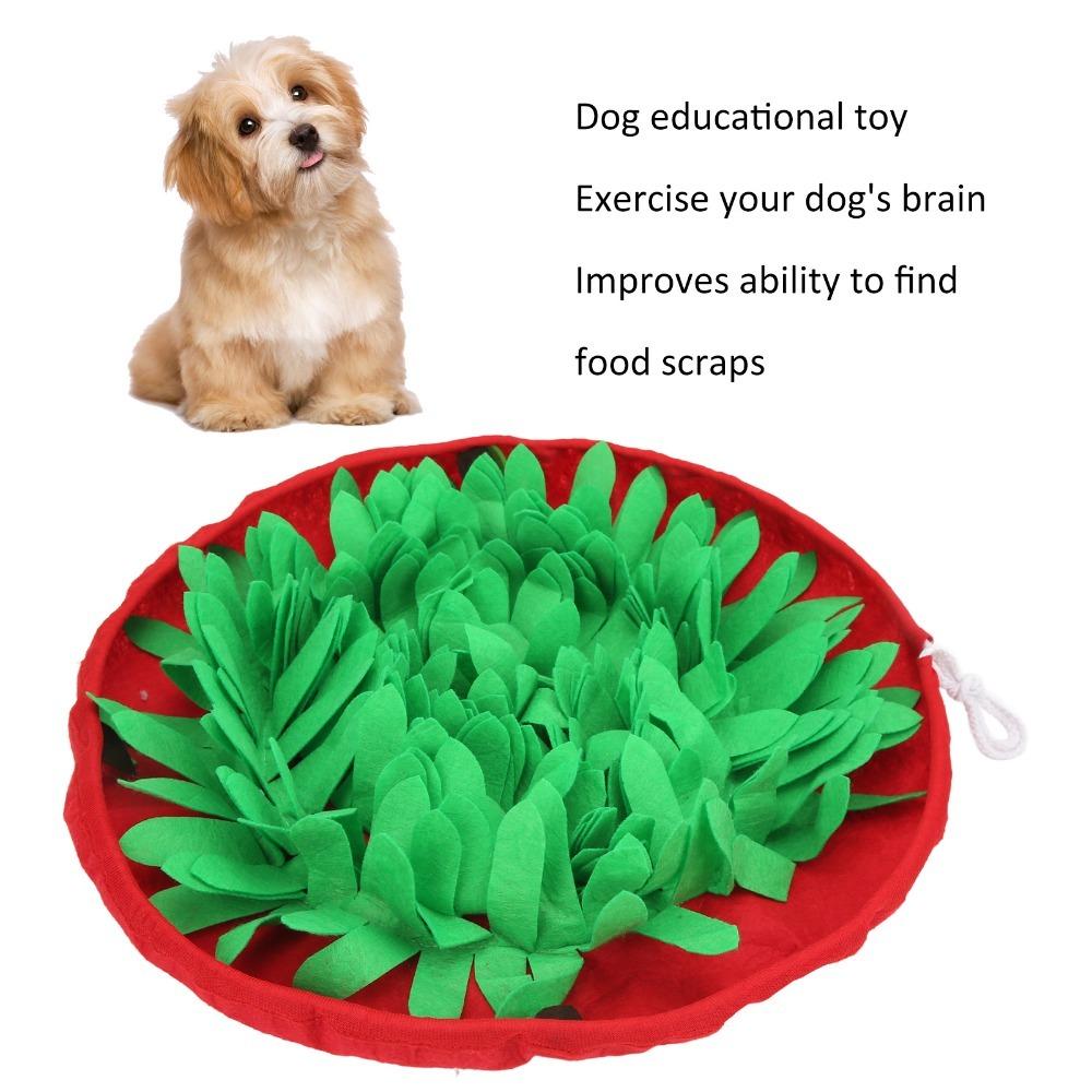 Dual Use Snuffle Bowl Portable Dog Feeding Toy Foraging Game Slow Feeder Slow Eating