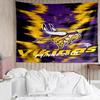 Vikings Team Spirit Tapestry Accessories Playroom Tapestry, for Bedroom,Livingroom, dormitory Room Wall Decor Fan Birthday Gifts