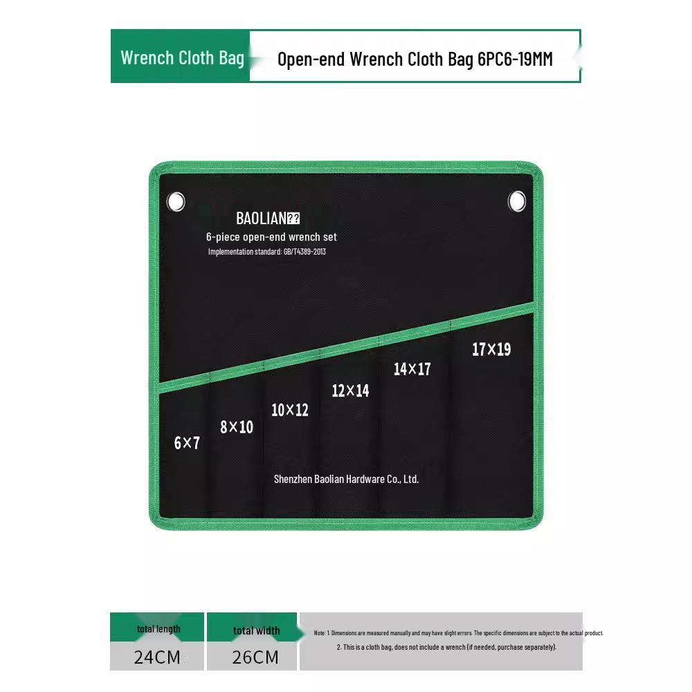 Многофункциональная сумка для инструментов Baolian - Утолщенный холщовый органайзер для наборов и отдельных Torx-ключей