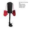Cat Punching Bag Toy with Gloves Interactive Mini Boxing Bag for Cats Kitten Play Toys Pet Teasing Pouching Bag