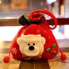 Decorations For Kids Snowman Xmas Drawstring Bags Candy Bags Christmas Gift Bag Wrapping Pouch
