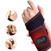 Wrist Heating Vibration Pad 3 Heat Level Heated Wrist Massager Hot Therapy for Carpal Tunnel Relief Tendonitis Wrist Support Pad