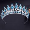 Luxury Royal Queen Wedding Crown 31 Colors Princess Tiaras Headdress Party Prom Headdress Birthday Hair Jewelry Accessories