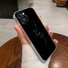 Сексуальный Чехол с Линейным Рисунком Влюбленная Пара Поцелуй Для Apple iPhone 17 16 15 14 13 12 11 Pro Max 16 Plus 16E 17Air 17Pro Чехол для Телефона Силиконовый
