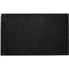 VidaXL Entrance Mat Black PVC 90 X 120 Cm