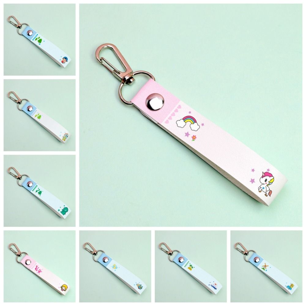 Imitation Leather Name Badge Cartoon Child ID Tags Daycare Labels Name Tag  Backpack