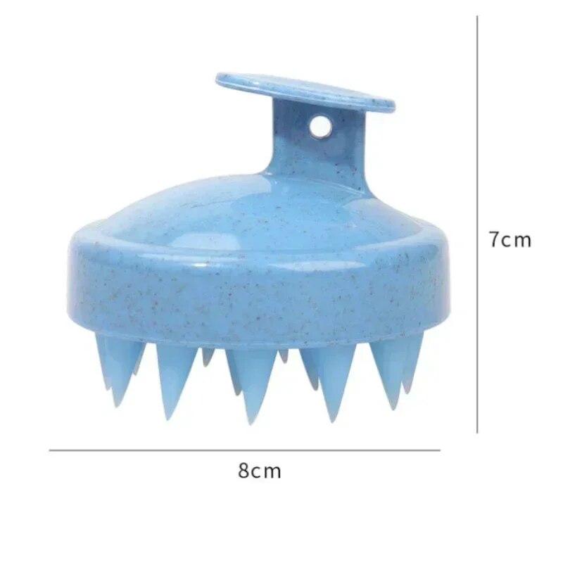 Силиконовая щетка для шампуня, массажная расческа для головы, щетки для мытья волос, щетки для тела, ванна, душ, салон, парикмахерский инструмент