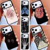 Мягкий чехол для телефона с медицинской анатомией человека для iPhone 17ProMax 12 13 14 15 16e 17 Pro Max Plus Air Cover