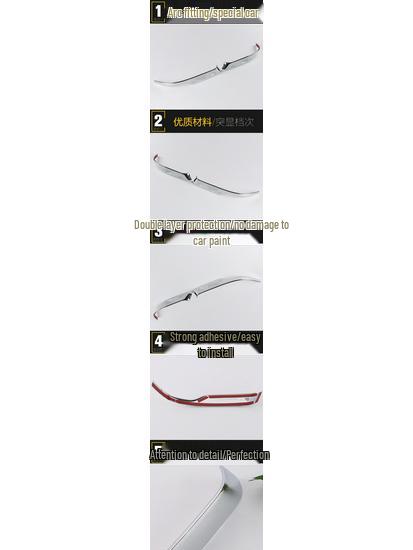 Декоративная накладка на зеркало заднего вида Avancier - Подходит для 16 моделей, включает яркую накладку для зеркала заднего вида