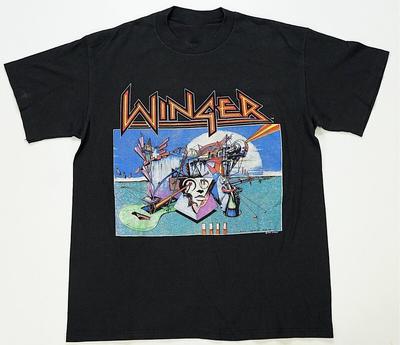 Футболка Winger Too Tuff To Tame Tour Футболка Рок-группа Унисекс Все размеры UU374