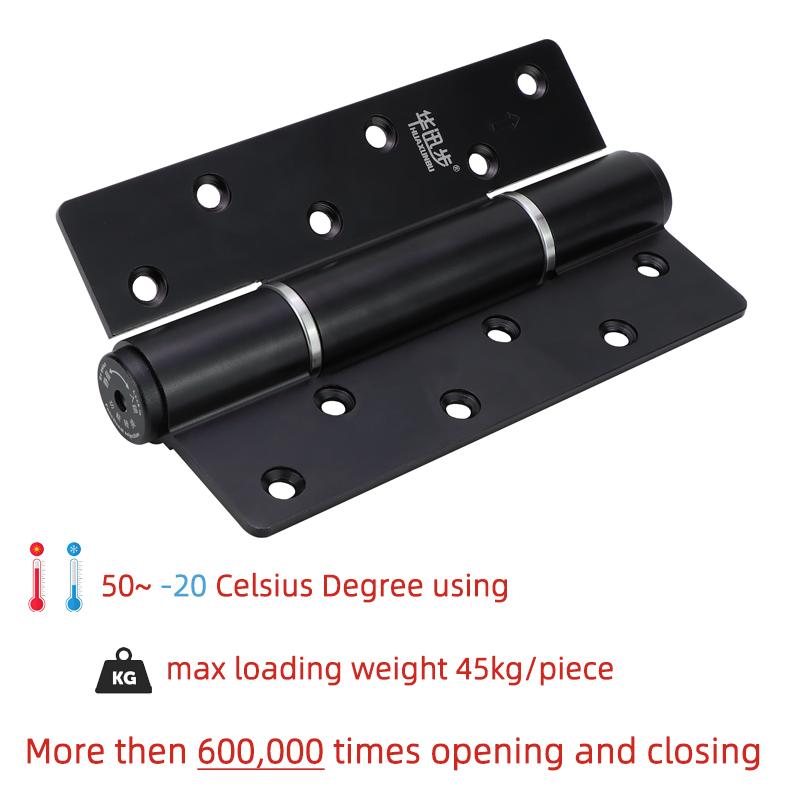 Million Lifetime 45 KG Modern Design Aluminum Silver Hinge Holder Heavy Duty Soft Self Closing Hydraulic Door Wooden Hotel Door