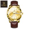 Famous Men's Watch Waterproof Casual Fashion Business Watch Men's Student Leather Quartz Watch