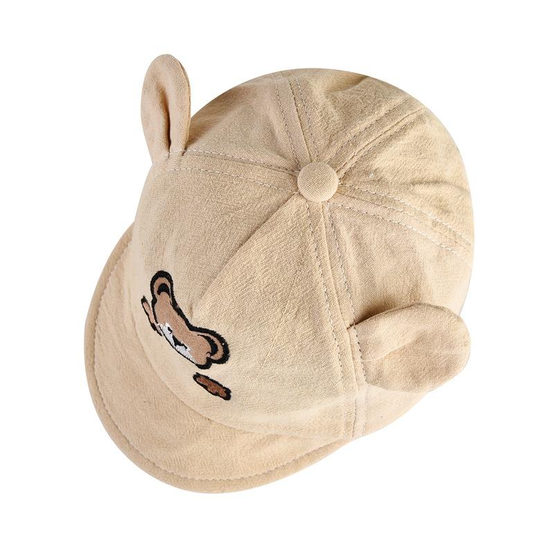 Милая кепка для маленьких мальчиков, детская бейсбольная кепка с вышивкой цифр, весна-лето, детская хлопковая шляпа от солнца, уличные шапки с козырьком для маленьких девочек