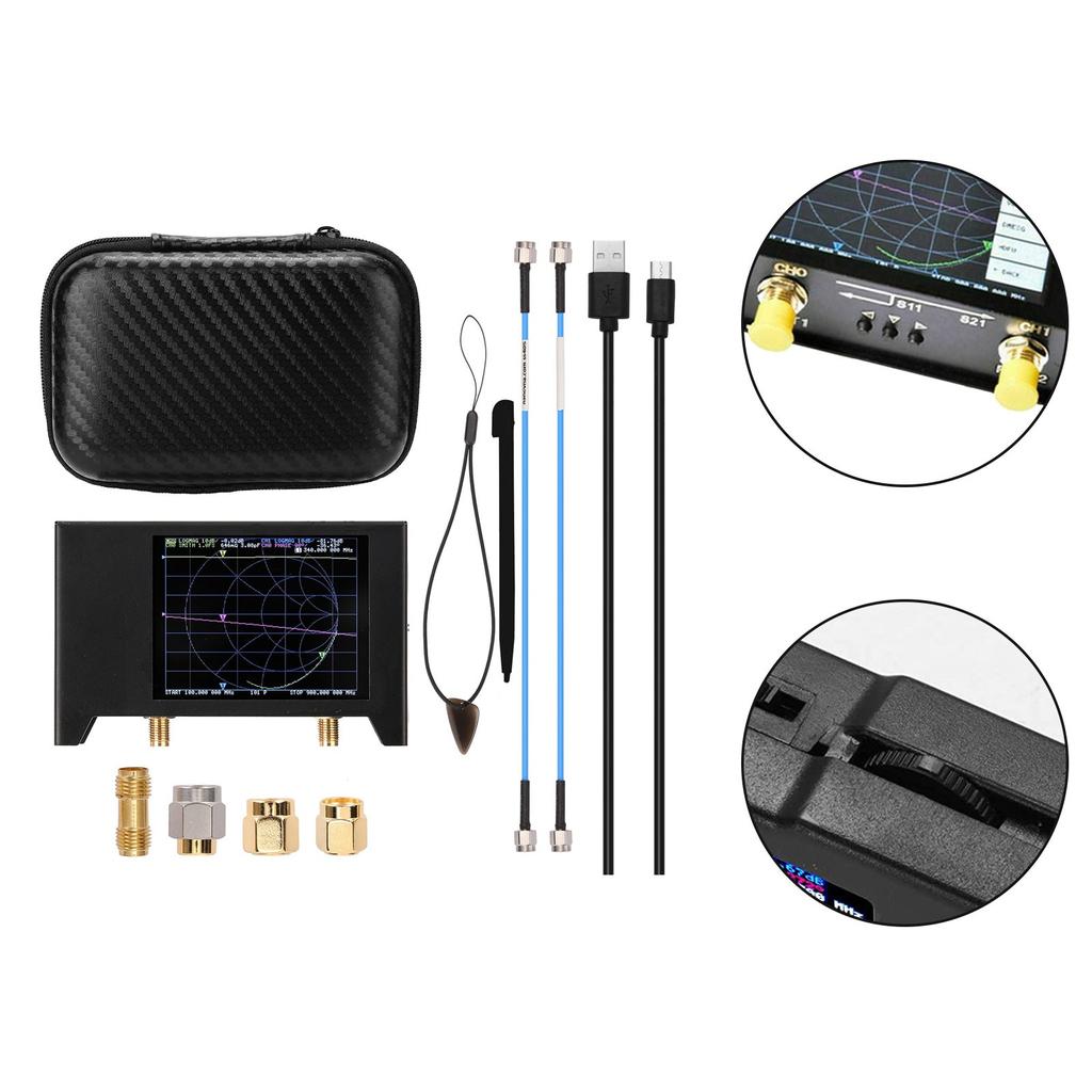 NanoVNA 50kHz-3GHz Векторный сетевой анализатор Антенный анализатор VNA HF VHF UHF