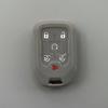 Силиконовый чехол для автомобильного ключа, брелок для Chevrolet Suburban Silverado GMC Terrain Yukon Tahoe Sierra Smart Auto Accessories Key Ring