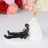 Funny Bride and Groom Figurines Romantic Marry Figurine Cake Toppers Dolls  Marry